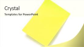  Presentation with post mortem investigation - PPT layouts with news bulletin - post it background and a blonde colored foreground