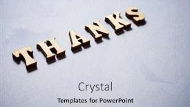  Presentation with colored - PPT theme with thanks-word-in-a-colored background and a lemonade colored foreground