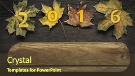  Presentation with thanksgiving - PPT layouts enhanced with thanksgiving 2016 - autumn ad with wooden sign background and a tawny brown colored foreground