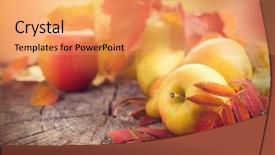  Presentation with old style vintage postcard - Theme having thanksgiving background beautiful vintage styled background and a yellow colored foreground