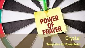  Presentation with prayer - PPT layouts with thanksgiving bible - power of prayer background and a coral colored foreground