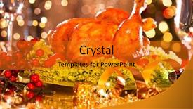  Presentation with christmas winter a table - Amazing theme having thanksgiving day - christmas table setting with turkey backdrop and a gold colored foreground