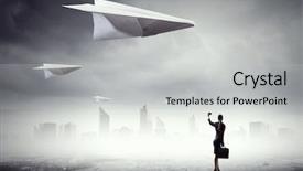  Presentation with freedom - PPT layouts having that feeling of freedom mixed background and a  colored foreground