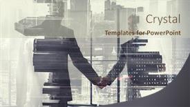  Presentation with media - Cool new slides with that-is-great-deal-mixed backdrop and a soft green colored foreground