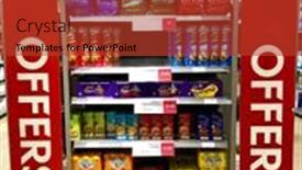  Presentation with products supermarket - Presentation design having thatcham-berkshire-march-31-2018 background and a red colored foreground
