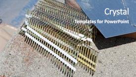  Presentation with shingles roof - Theme consisting of thatcher - roof construction site removal background and a teal colored foreground