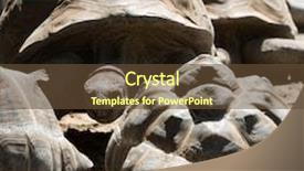  Presentation with tortoise - Presentation with the aldabra giant tortoise background and a tawny brown colored foreground