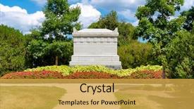  Presentation with american civil war - Colorful slide deck enhanced with the american civil war backdrop and a yellow colored foreground