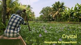  Presentation with kerala - Amazing presentation having the backwaters in kerala backdrop and a tawny brown colored foreground