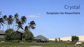  Presentation with fisherman - Slide deck featuring the-beautiful-fisherman-village background and a light blue colored foreground