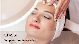  Presentation with anti stress - Theme featuring the benefits of anti background and a  colored foreground