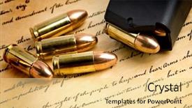  Presentation with modern - Slides enhanced with the bill of rights background and a blonde colored foreground