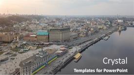  Presentation with bird eye view - Audience pleasing PPT theme consisting of the-bird-s-eye-view backdrop and a gray colored foreground