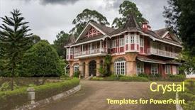  Presentation with colonial - PPT layouts with the british colonial times background and a tawny brown colored foreground