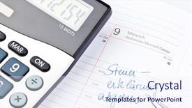  Presentation with vat - Audience pleasing presentation theme consisting of the calendar submit tax backdrop and a sky blue colored foreground