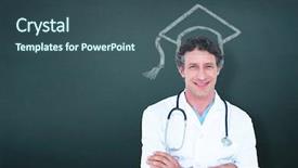  Presentation with teal - Audience pleasing PPT theme consisting of the camera against teal backdrop and a  colored foreground