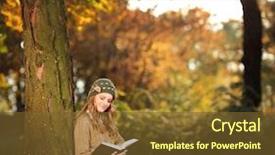  Presentation with macedonia - Amazing PPT theme having the city park skopje backdrop and a tawny brown colored foreground