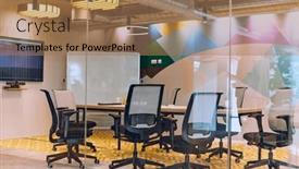  Presentation with entrepreneurial - Slide deck consisting of the-contemporary-setting and a coral colored foreground