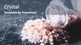  Presentation with pink himalayan salt himalayan salt - Audience pleasing PPT theme consisting of the counter flavoring iodine backdrop and a ocean colored foreground