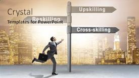  Presentation with crossroads - 