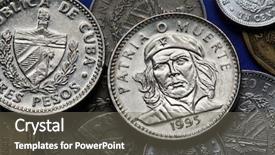  Presentation with hero - Audience pleasing theme consisting of the cuban three peso backdrop and a gray colored foreground