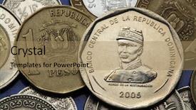  Presentation with republic dominican - Cool new presentation theme with the dominican 25 peso backdrop and a coral colored foreground