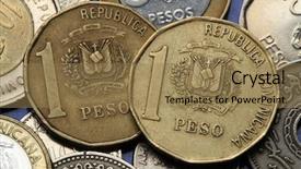  Presentation with dominican republic - Amazing PPT layouts having the dominican one peso backdrop and a coral colored foreground