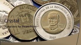  Presentation with dominican republic - PPT layouts featuring the dominican ten peso background and a coral colored foreground