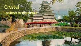  Presentation with japan castle - Cool new PPT layouts with feudalism - beautiful medieval castle matsumoto backdrop and a tawny brown colored foreground