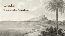  Presentation with mountain view - Audience pleasing PPT layouts consisting of the end of 18th backdrop and a lemonade colored foreground