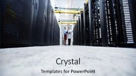  Presentation with staff - Theme featuring the end of long background and a sky blue colored foreground