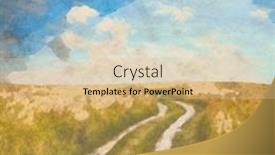  Presentation with old paper - PPT layouts featuring the-fields-retro-background background and a lemonade colored foreground