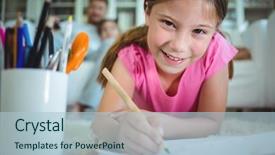  Presentation with parents - Presentation with the floor and draw background and a  colored foreground