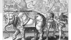  Presentation with heaven - Slides enhanced with the-foreground-saint-stephen-riding background and a light gray colored foreground