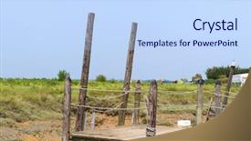  Presentation with maritime - Colorful PPT layouts enhanced with the france charente maritime backdrop and a light blue colored foreground