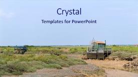  Presentation with maritime - Cool new PPT layouts with the france charente maritime backdrop and a sky blue colored foreground