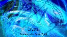  Presentation with future - Presentation theme featuring the future background and a cyan colored foreground