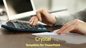  Presentation with tax - PPT theme having the individual income tax background and a violet colored foreground