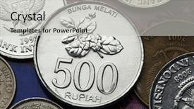  Presentation with jasmine flower - Beautiful PPT theme featuring the indonesian 500 rupiah backdrop and a light gray colored foreground