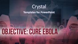  Presentation with ecg - PPT theme consisting of the lab with futuristic background and a  colored foreground