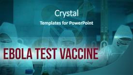  Presentation with ecg - PPT theme consisting of the lab with futuristic background and a  colored foreground