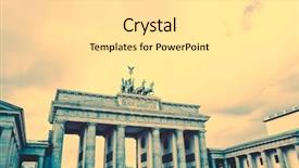  Presentation with late - Theme having the late 18th century background and a light gray colored foreground