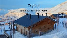  Presentation with resort - Amazing presentation having the mountains of lebanon backdrop and a light blue colored foreground