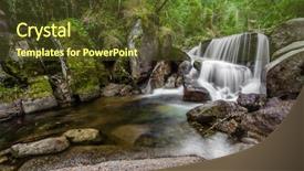  Presentation with dam - Colorful PPT layouts enhanced with the municipality of fafe backdrop and a tawny brown colored foreground