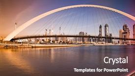  Presentation with dubai - Slide set consisting of the newly built tolerance background and a violet colored foreground