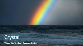  Presentation with ocean waves - PPT layouts consisting of the north shore wave background and a ocean colored foreground