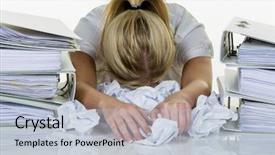  Presentation with burnout - Audience pleasing PPT layouts consisting of the office with burnout backdrop and a lemonade colored foreground