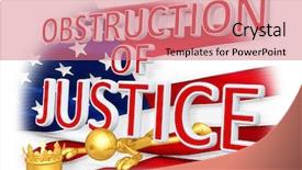  Presentation with legal - PPT theme with the original 3d character background and a coral colored foreground