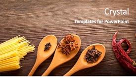  Presentation with acute - Presentation having the preparation of acute background and a coral colored foreground