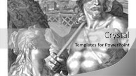  Presentation with magdalene - PPT theme with the-rebellion-christ-appears background and a light gray colored foreground